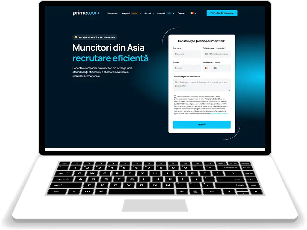 Prime Work Group - Site web