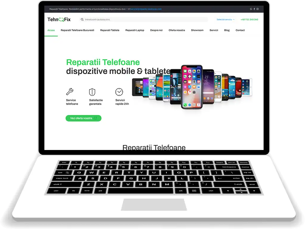 Reparatii Telefoane - Site web