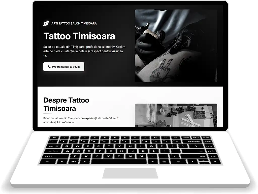 Tattoo Timisoara - Site web
